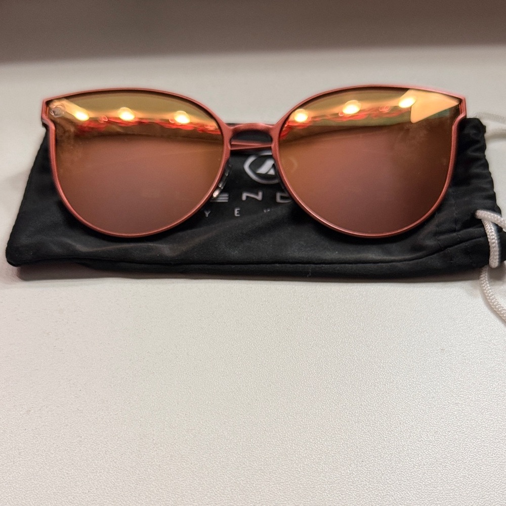 Blenders Rose Gold Sunglasses